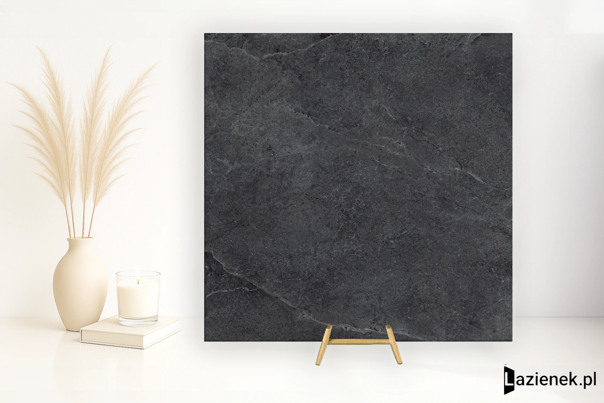 Cotto D'este Lithos Carbon naturalna 60x60 cm gr. 14 mm - płytka rektyfikowana / EGWLT00